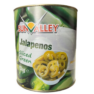 SLICED GREEN JALAPENOS