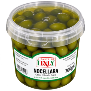 NOCELLARA WHOLE GREEN OLIVES