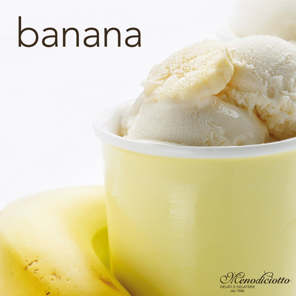 Menodiciotto BANANA GELATO CQS Continental Quattro Stagioni Italian Food & Wine Supplier