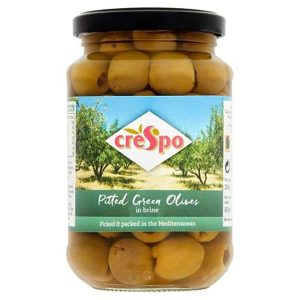 PITTED GREEN OLIVES
