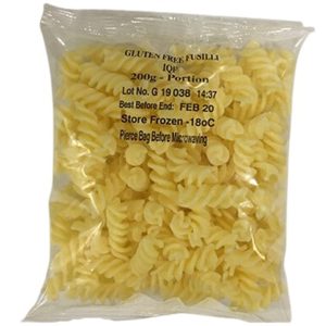 FUSILLI IQF GLUTEN FREE