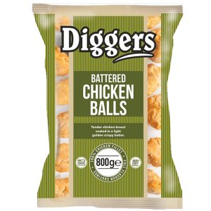 BATTERED CHICKEN BALLS